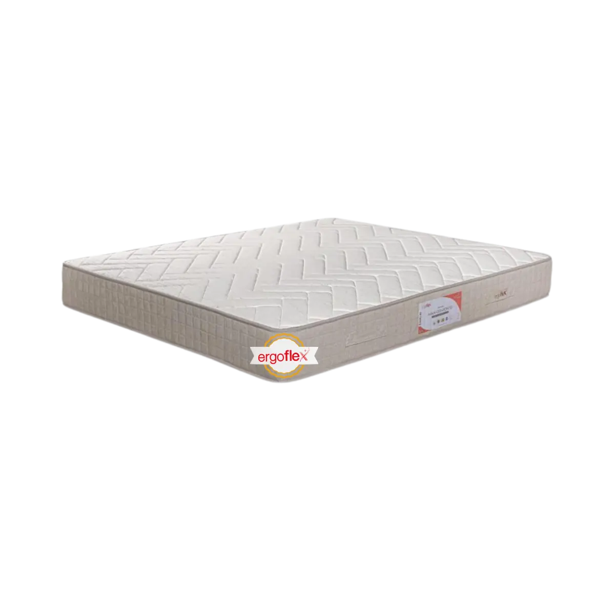 Colchão Maxi Conforto Ergoflex isolado em fundo transparente