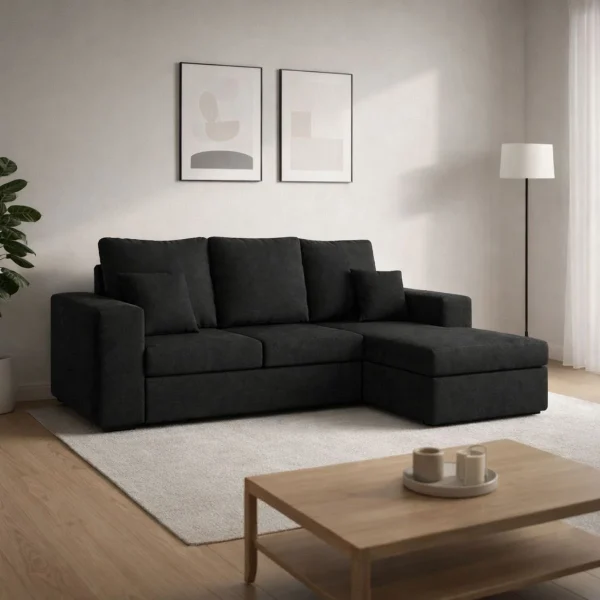 Sofá chaise longue reversível Minimal